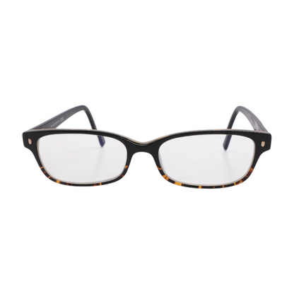 Black LucyAnn Rectangle Prescription Eyewear