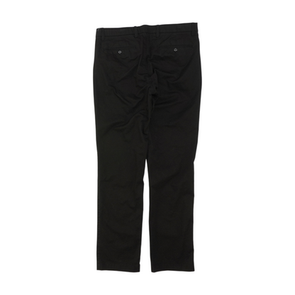 Black Straight Pants