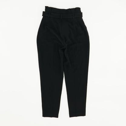 Black Solid Dress Pants