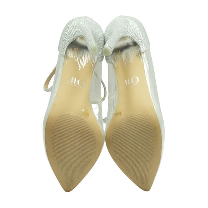 Silver Stiletto Heels