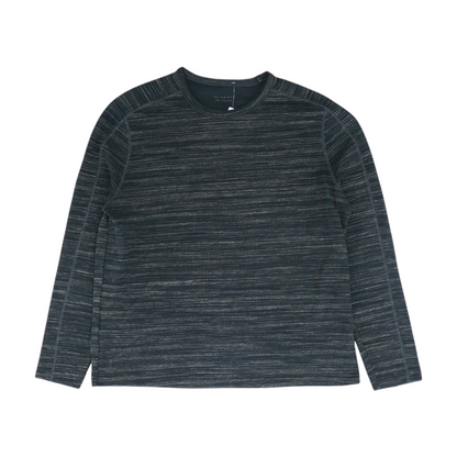 Black Striped Pullover Sweater