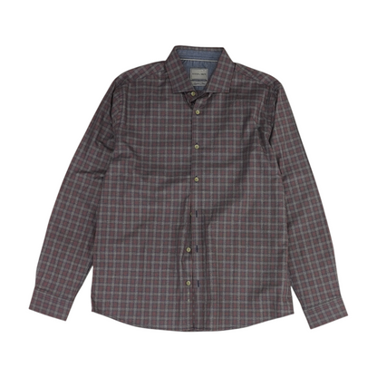Multi Check Long Sleeve Button Down