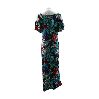 Black Floral Maxi Dress