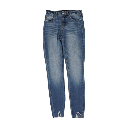 Blue Solid Jeans
