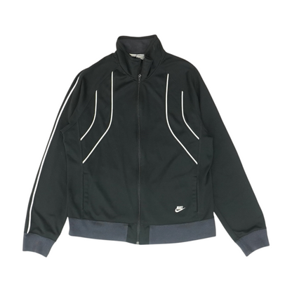 Black Solid Active Jacket