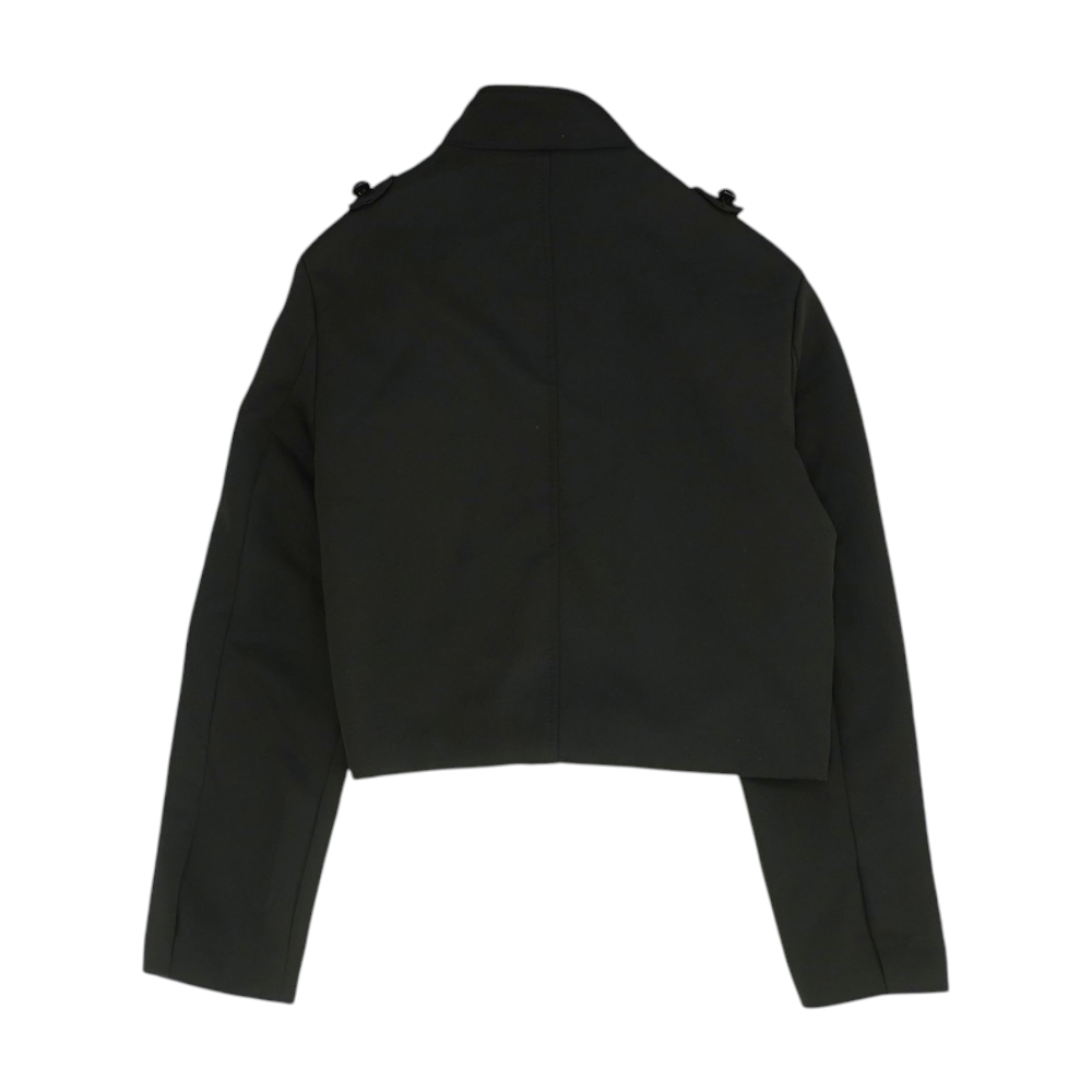 Black Solid Blazer