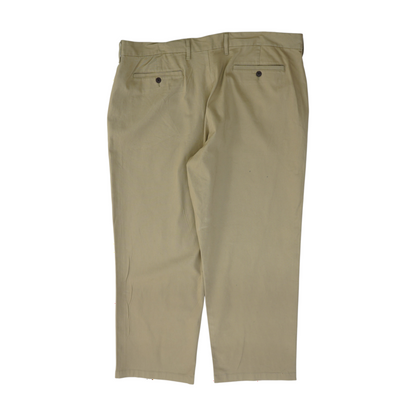 Beige Regular Pants