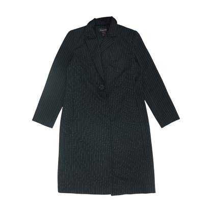 Black Striped Blazer