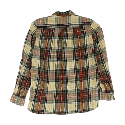 Multi Plaid Flannel Button Down