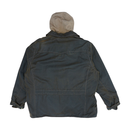 Brown Big & Tall Solid Jacket