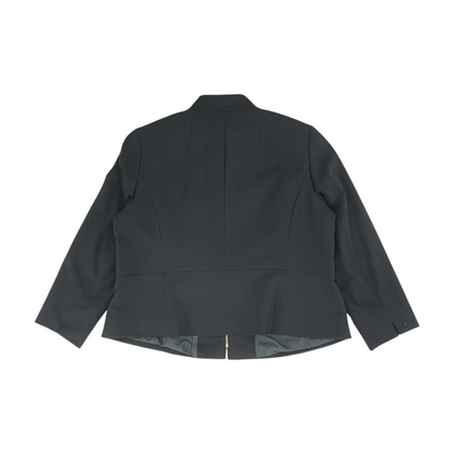 Navy Plus Solid Blazer