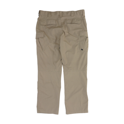 Beige Regular Pants