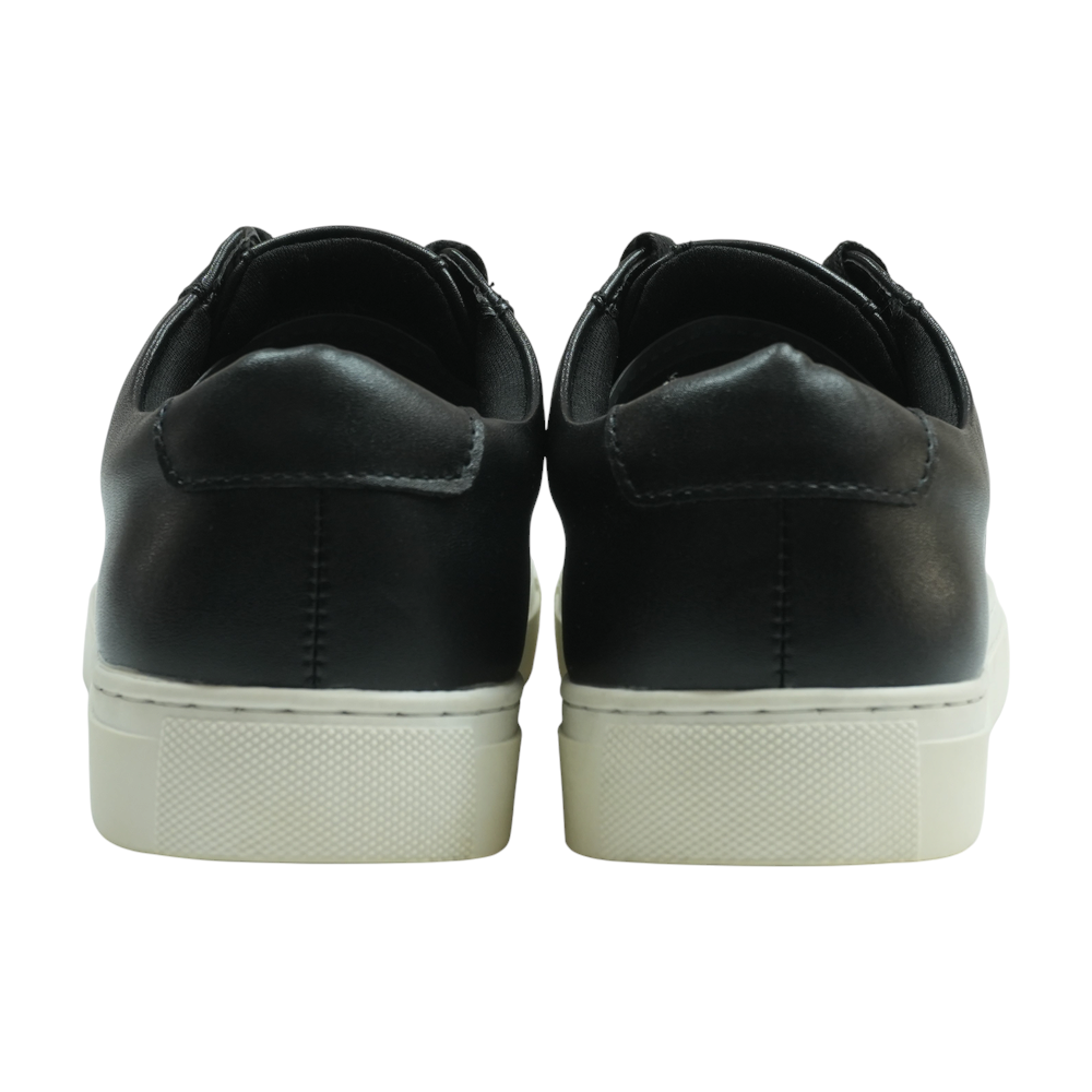 Black Lace-Up Casual Shoes
