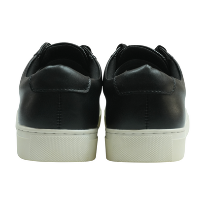 Black Lace-Up Casual Shoes
