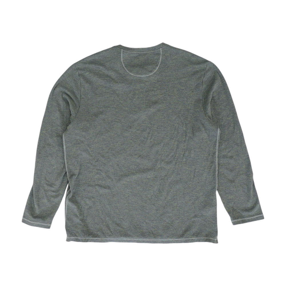 Green Abstract Henley T-Shirt