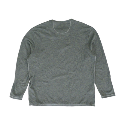 Green Abstract Henley T-Shirt