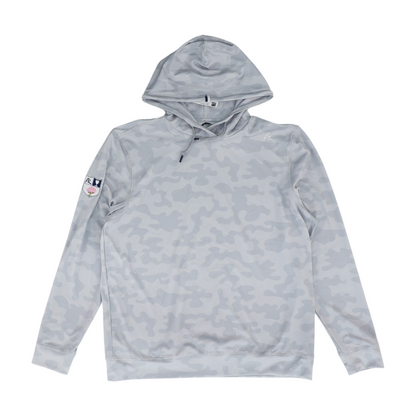 Gray Camo Hoodie Pullover