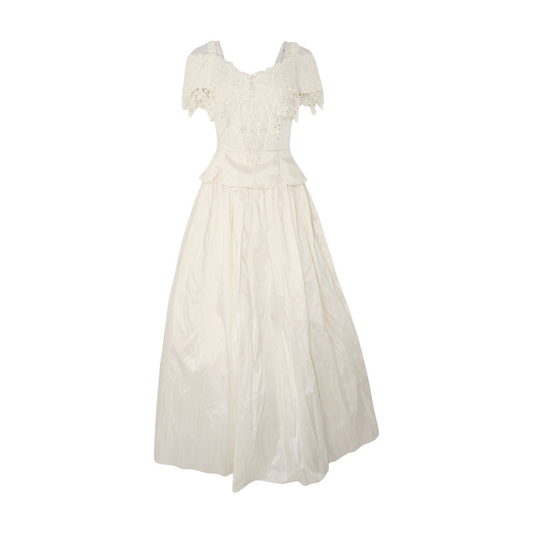 Vintage Ivory Maxi Formal