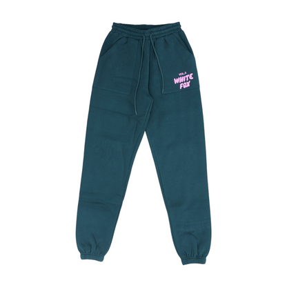 Teal Tapered Pants