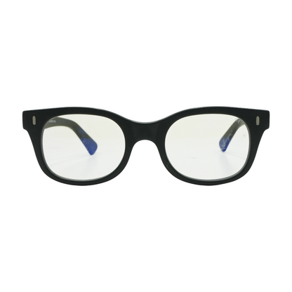 Black Bixby Round Reading Glasses