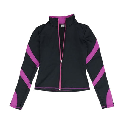 Black Color Block Lightweight Jacket