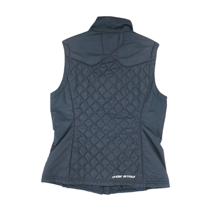 Black Solid Active Vest