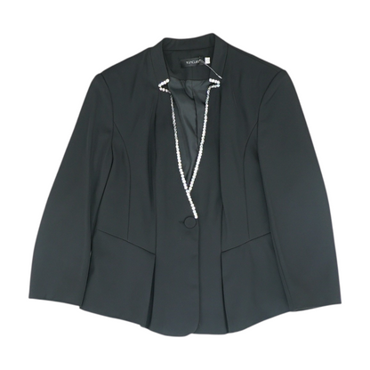 Black Solid Blazer