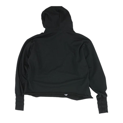 Black Solid Hoodie