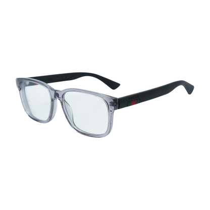 Gray GG0011O Square Prescription Eyewear