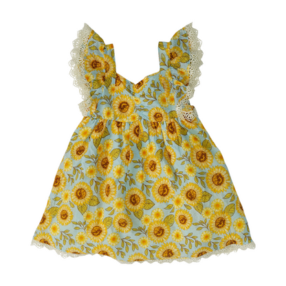 Blue Floral Dress
