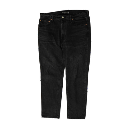 Black Straight Jeans