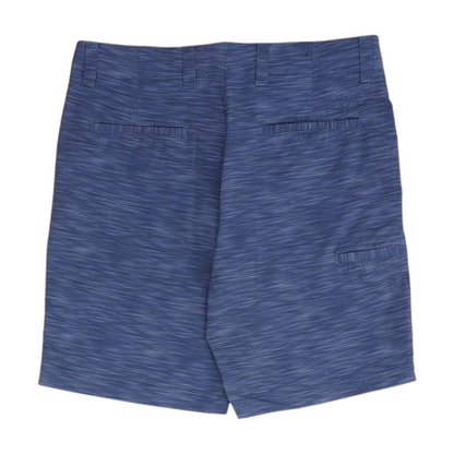 Blue Chevron Chino Shorts