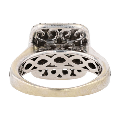 3/4 ctw 14K White Gold Diamond Engagement Ring