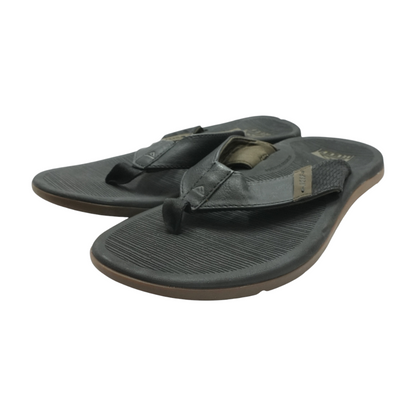 Black Flip-Flop Sandals