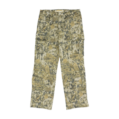 Green Camo Loose Jeans