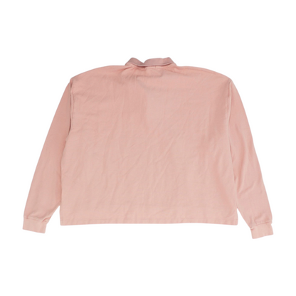 Pink Long Sleeve Polo