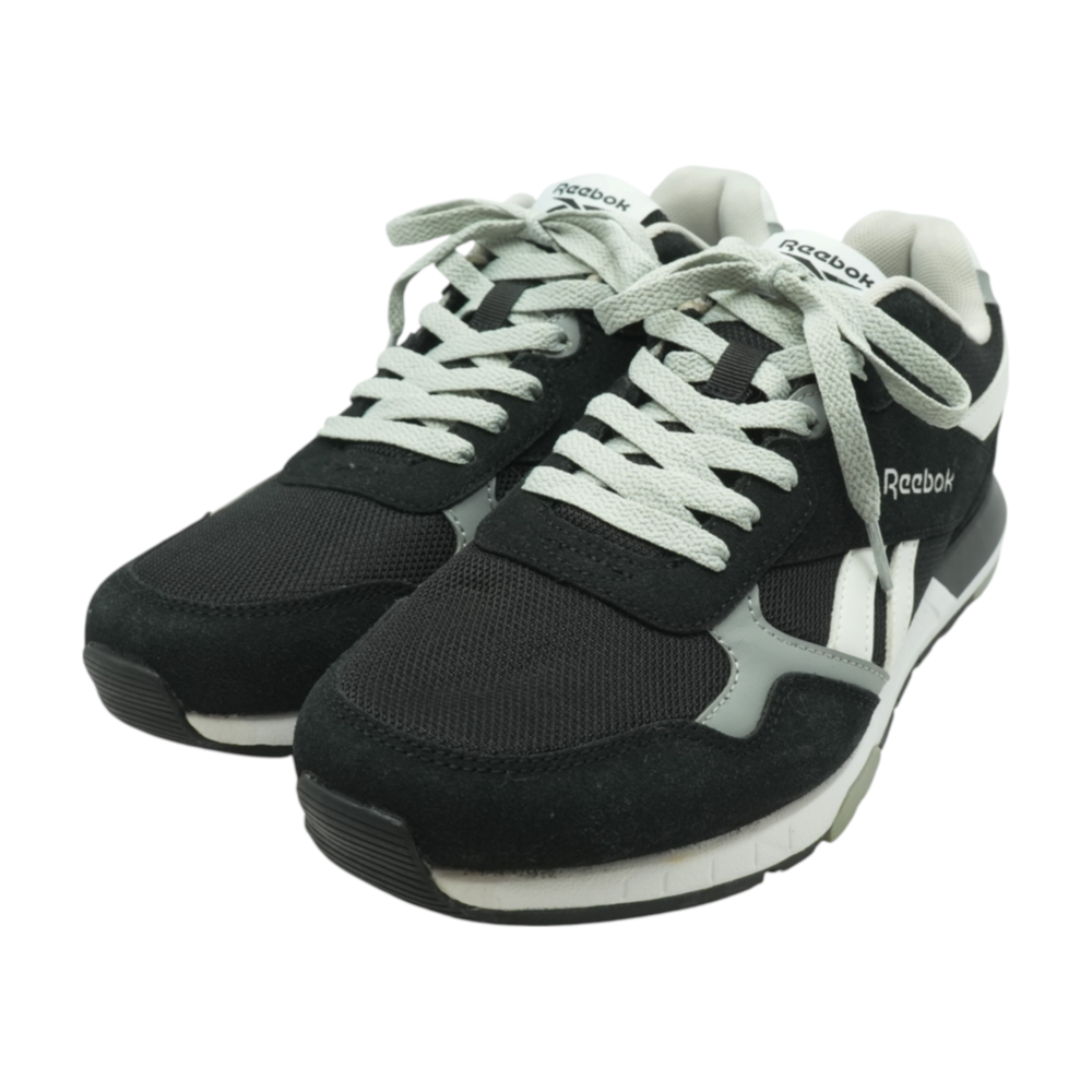 Black Classic Nylon Low-Top Athletic Shoes