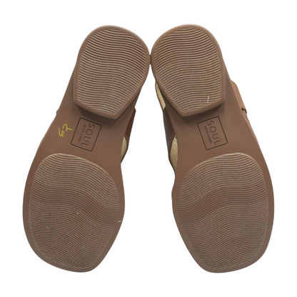 Brown Flat Sandals