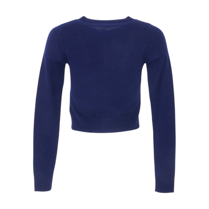 Navy Cardigan Sweater