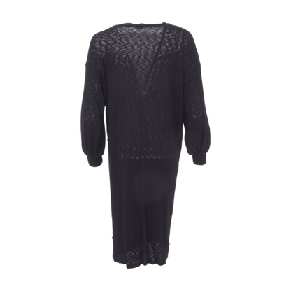 Black Cardigan Sweater