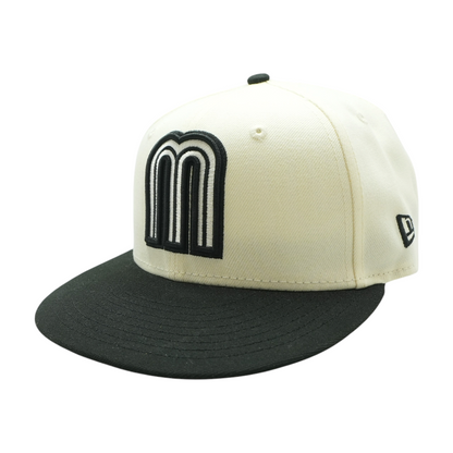 Beige Mexico Ballcap Hat