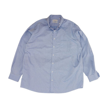 Blue Tall Misc Long Sleeve Button Down