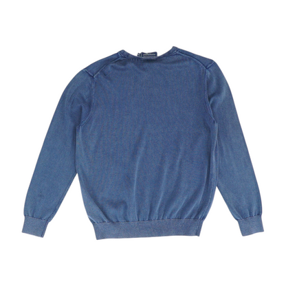 Navy Solid 1/4 Zip Pullover
