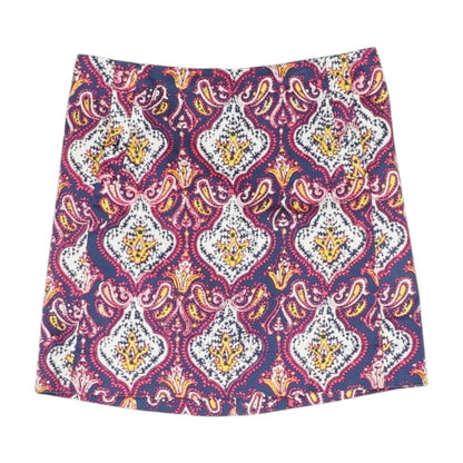 Multi Paisley Mini Skirt