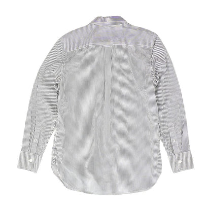 Gray Striped Button Down