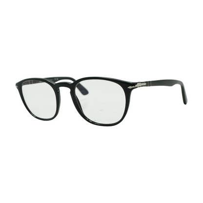 Black 3143-V Round Prescription Eyewear