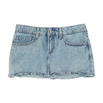 Blue Mini Skirt