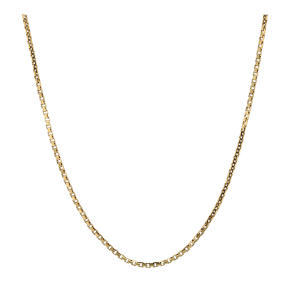 18K Yellow Gold Chain Necklace