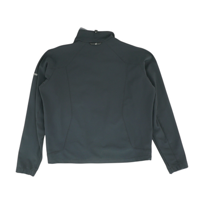 Black Solid Active Jacket