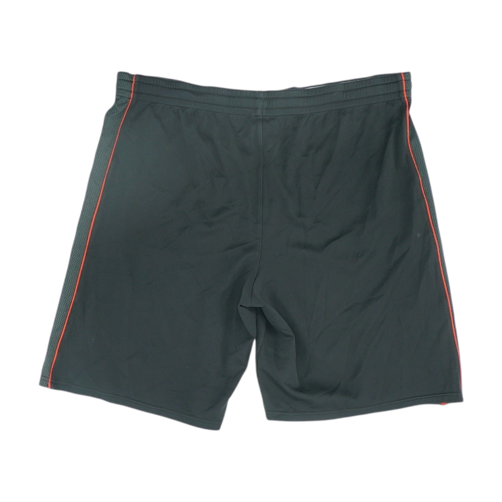 Black Color Block Active Shorts